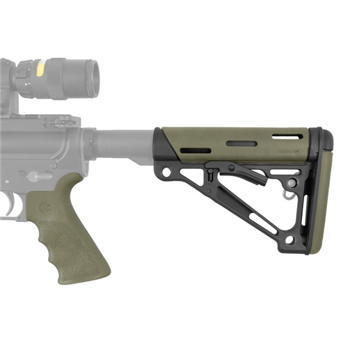 Ar-15/m-16 Overmolded Collapsible Buttstock Kit