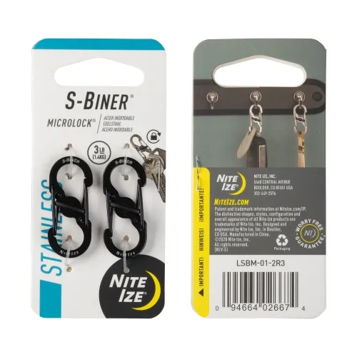 S-biner Stainless Steel Microlock
