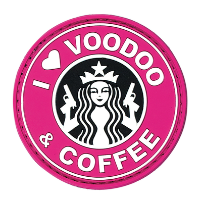 I Love Voodoo & Coffee Patch