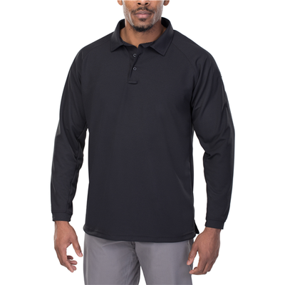 Vertx Coldblack Men's Long Sleeve Polo