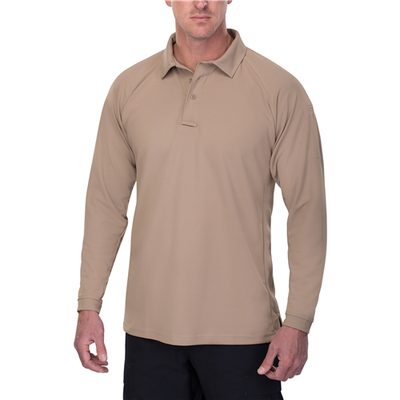 Vertx Coldblack Men's Long Sleeve Polo