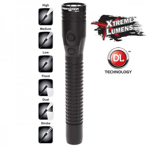 Metal Duty-personal-size Dual-light Rechargeable Flashlight