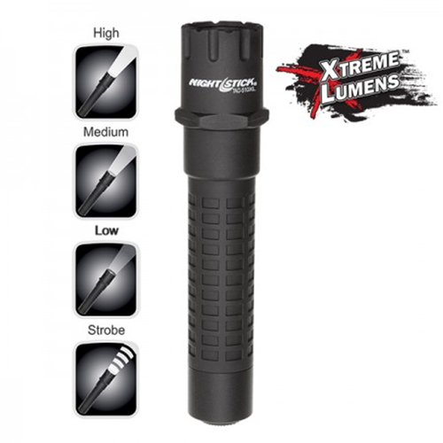 Xtreme Lumens Polymer Multi-function Rechargeable Tactical Flashlight With Ac-dc Power Supply